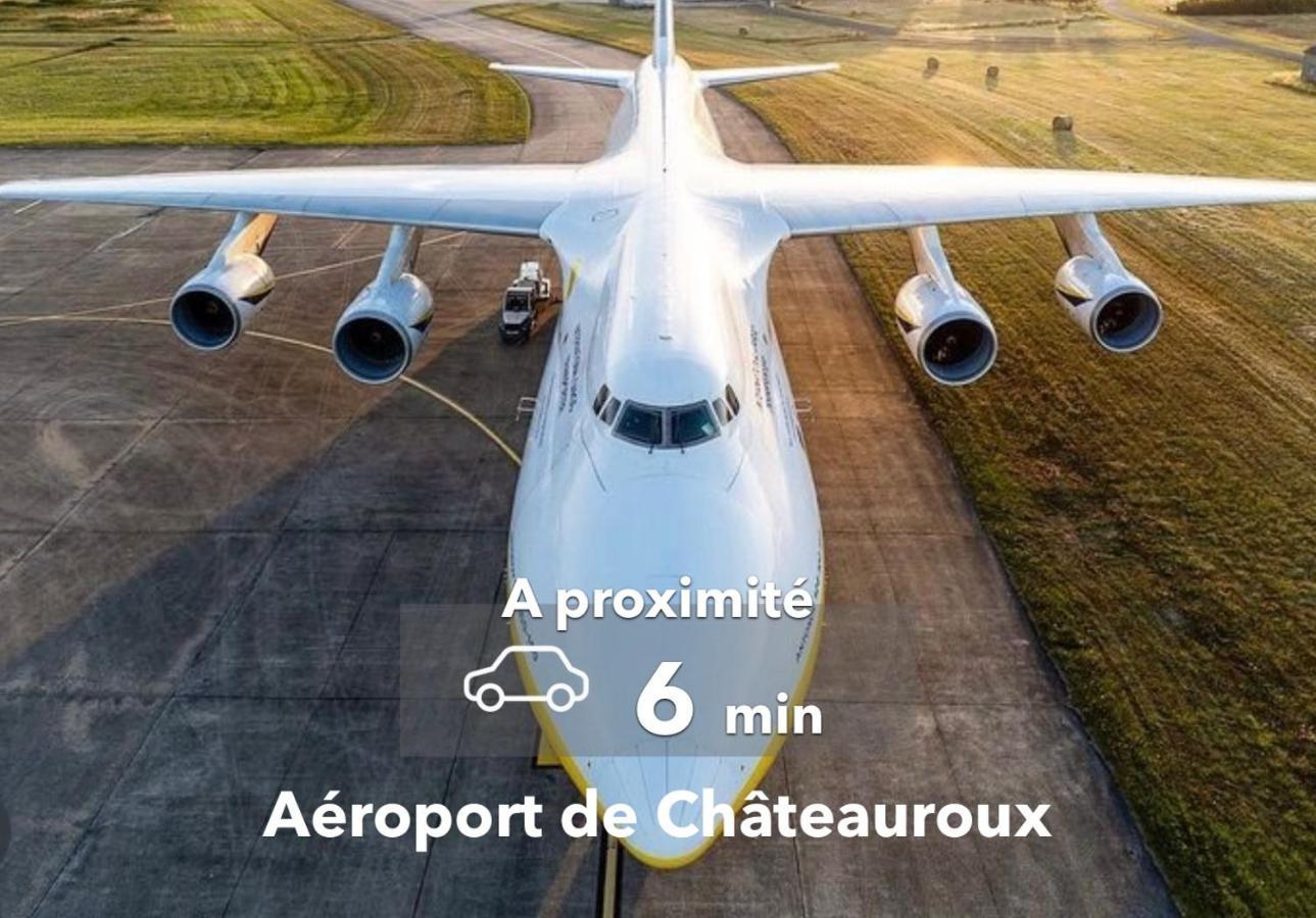 Le Boheme ⸱ Stationnement Gratuit ⸱ Fibre Leilighet Déols Eksteriør bilde